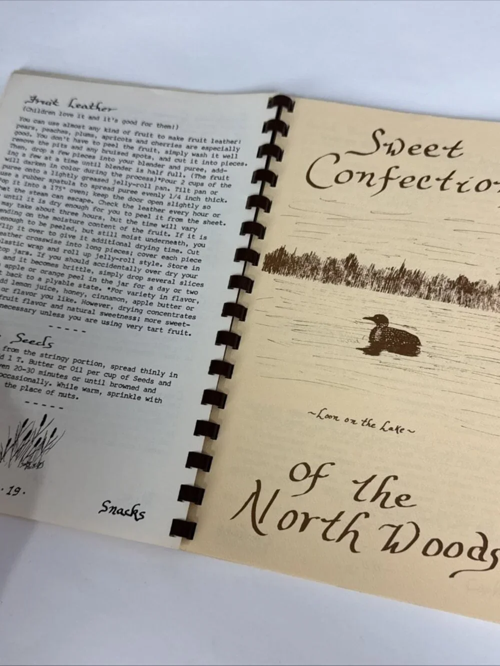 1981 Reflections and Confections of the Adirondacks Cookbook Judy Phillips